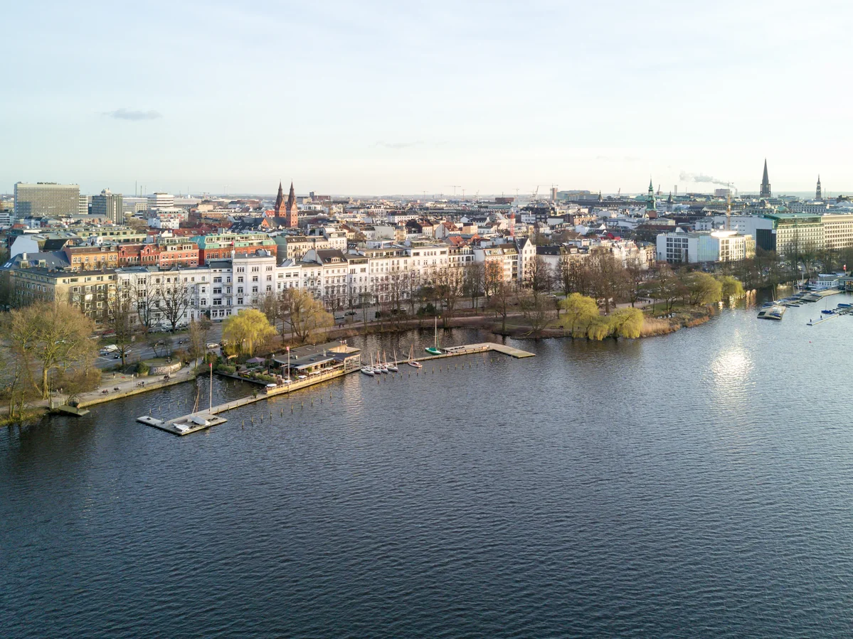 Hamburg und die Außenalster