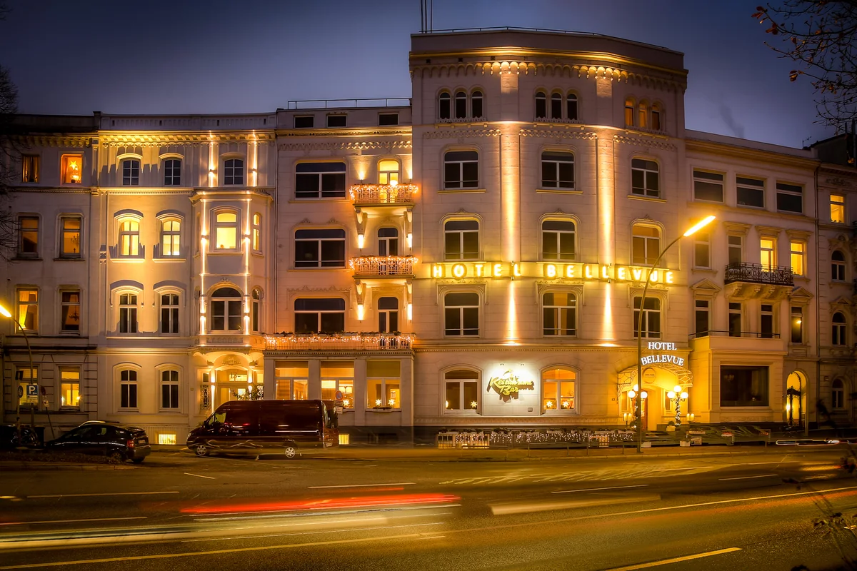 The Bellevue in the evening